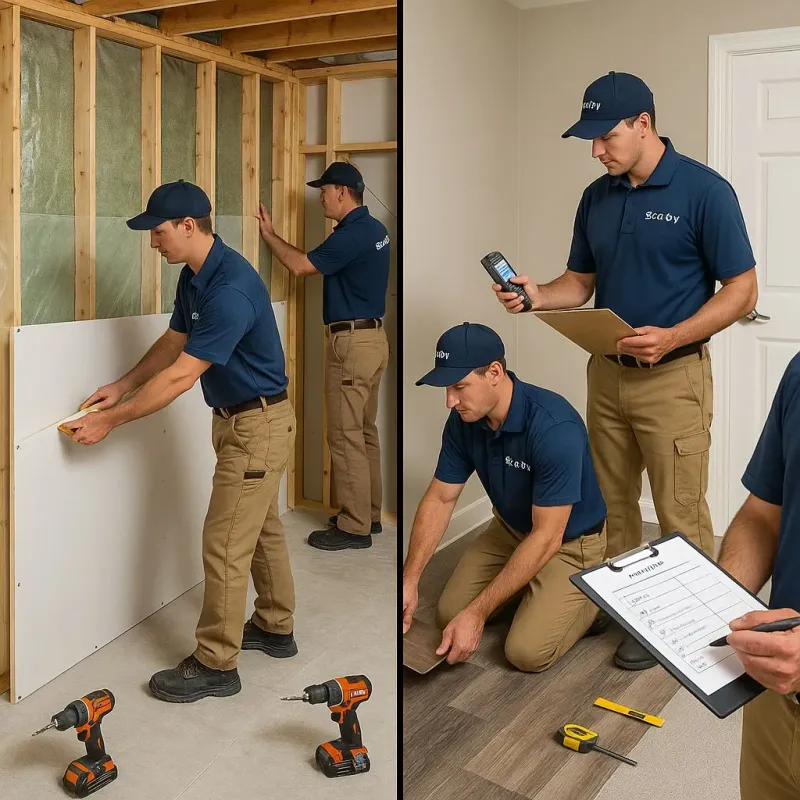 Repairs and Reconstruction process in Eufaula, AL