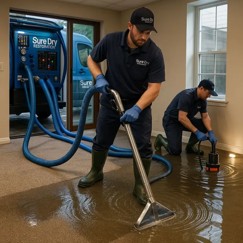 Water Extraction and Removal process in Eufaula, AL